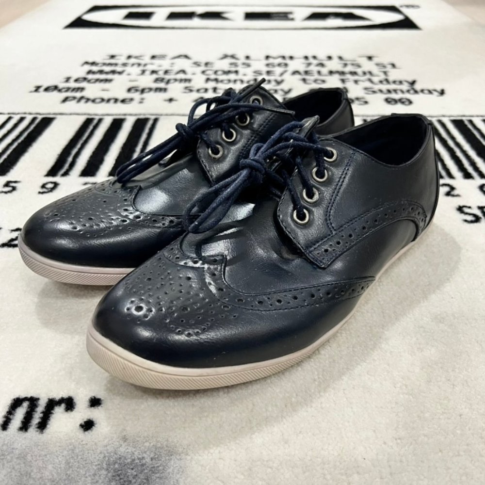 Franco Vanucci Men's Casual Wingtip Oxford